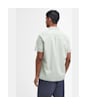 Men's Barbour Terra Dye Regular Short Sleeve Summer Shirt - Sea Foam