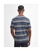 Men's Barbour International Putney Striped T-Shirt - Navy