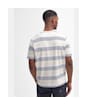 Men's Barbour International Putney Striped T-Shirt - Bright White