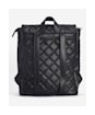 Women's Barbour International Quilted Hoxton Backpack - Black