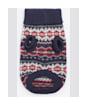 Barbour Case Fair Isle Dog Jumper - Blue Granite