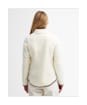 Women’s Barbour Lavenham Fleece Jacket - Winter Pearl