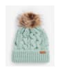 Women’s Barbour Penshaw Beanie & Scarf Set - Soft Mint