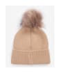 Women's Barbour International Mallory Pom Beanie - Light Trench