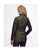 Women's Barbour Cavalry Polarquilt Jacket - Dark Olive