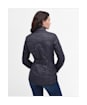 Women's Barbour Cavalry Polarquilt Jacket - Navy