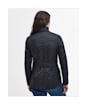 Women's Barbour Cavalry Polarquilt Jacket - Black