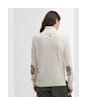 Women’s Barbour Pendle Roll Collar Sweater - ECRU/HESSIAN TAR