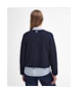 Women's Barbour Celeste Knitted Cardigan - Navy