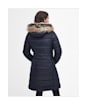 Women's Barbour Rosoman Quilted Jacket - Dark Navy