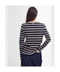 Women’s Barbour Hawkins Top - NAVY STRIPE 12