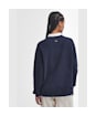 Women's Barbour Northumberland Sweatshirt - Navy / Cloud