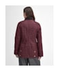 Women's Barbour Beadnell Polarquilt - CABERNET/BROWN