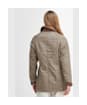 Women's Barbour Beadnell Polarquilt - Sand Dune / Brown