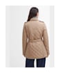 Women’s Barbour Tummel Quilted Jacket - Honey / Muted Cabernet