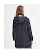 Women's Barbour Highclere Waxed Jacket - Navy