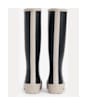 Women’s Barbour Abbey Tall Wellington Boots - Black / White Pepper