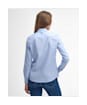 Women's Barbour Derwent Shirt - PALE BLUE/HESSIA