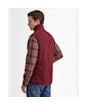 Men's Barbour Langdale Fleece Gilet - Port