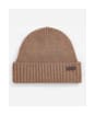 Men’s Barbour Carlton Fleck Beanie & Scarf Gift Set - Sandstone