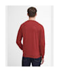 Men's Barbour Pima Cotton Crew Neck Sweater - Highland Red