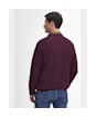 Men's Barbour Horseford Crew Neck Sweater - Port