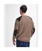 Men's Barbour Raisthorpe Crew Neck Jumper - Stone