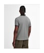 Men's Barbour Sports Polo Mix Shirt - Mid Grey