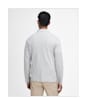 Men's Barbour Long Sleeve Corpatch Polo Shirt - Grey Marl