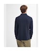 Men's Barbour Long Sleeve Corpatch Polo Shirt - NAVY/BLUE GRANIT