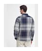 Men’s Barbour Tartan Cannich Overshirt - Blue Granite Tartan