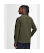 Men's Barbour Grindle Cotton Overshirt - Mid Olive