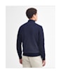 Men's Barbour Essential Wool Half Zip Sweater - Navy