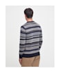 Men's Barbour Case Fairisle Crew Neck Jumper - Midnight