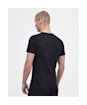 Men's Barbour International Small Logo Tee - Black