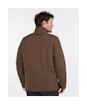 Men's Barbour Shoveler Quilted Jacket - Dark Olive