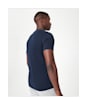 Men's Barbour International Small Logo Tee - International Navy