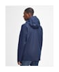 Men's Barbour Hooded Domus Waterproof Jacket - Navy / Classic