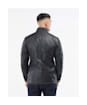 Men's Barbour International Tourer Duke Waxed Jacket - Navy