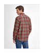 Men’s Barbour Singsby Thermo Weave Shirt - Merlot