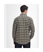 Men's Barbour Bowburn Regular Fit Shirt - Olive Marl