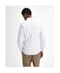 Men's Barbour Acorn Long Sleeve Tailored Fit Cotton Shirt - Whisper White