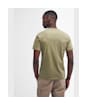 Men's Barbour International Small Logo Tee - Bleached Olive