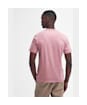 Men's Barbour International Small Logo Tee - Granite Pink