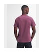 Men's Barbour International Small Logo Tee - Huckleberry