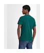 Men's Barbour Logo Tee - Evergreen