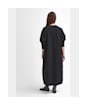 Women's Barbour Bede Oversized Maxi Sweatshirt Dress - Black