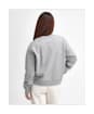 Women's Barbour Bede Oversized Crew Sweatshirt - Light Grey Marl