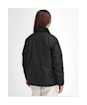 Women's Barbour Spey Waxed Jacket - Black / Modern Tartan