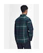 Men’s Barbour Tartan Cannich Overshirt - Green Loch